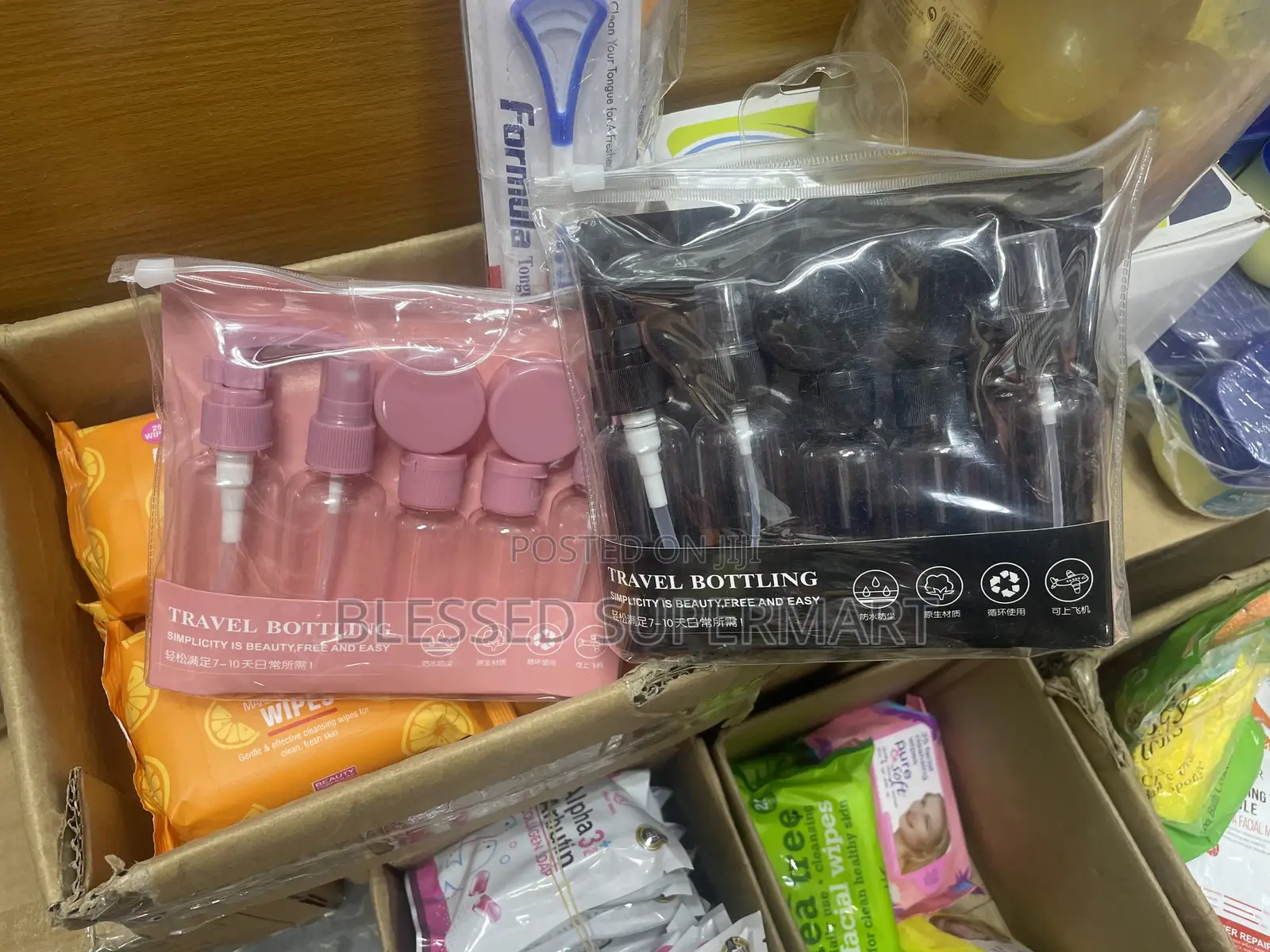 Travel Bottles Set