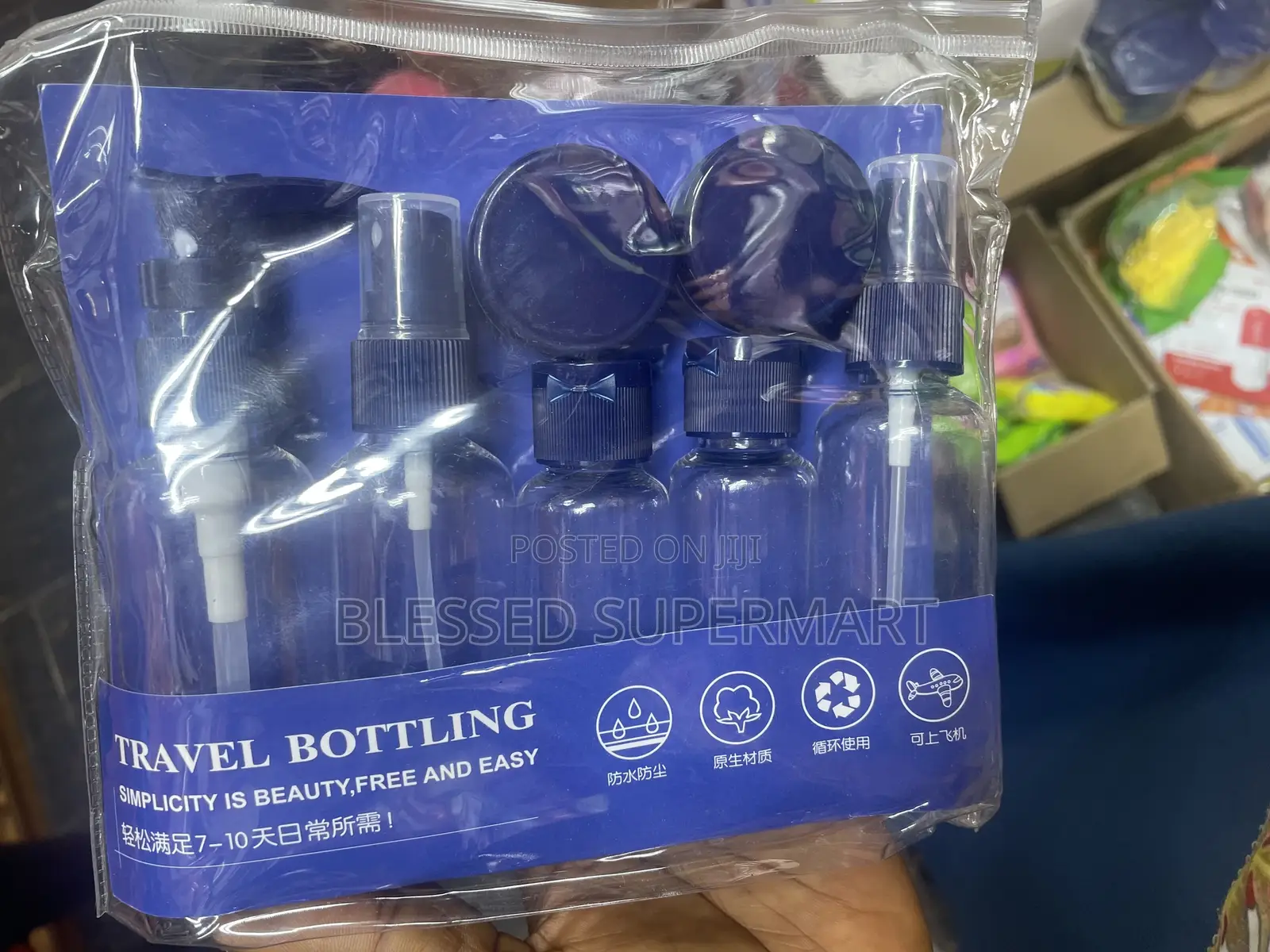 Travel Bottles Set