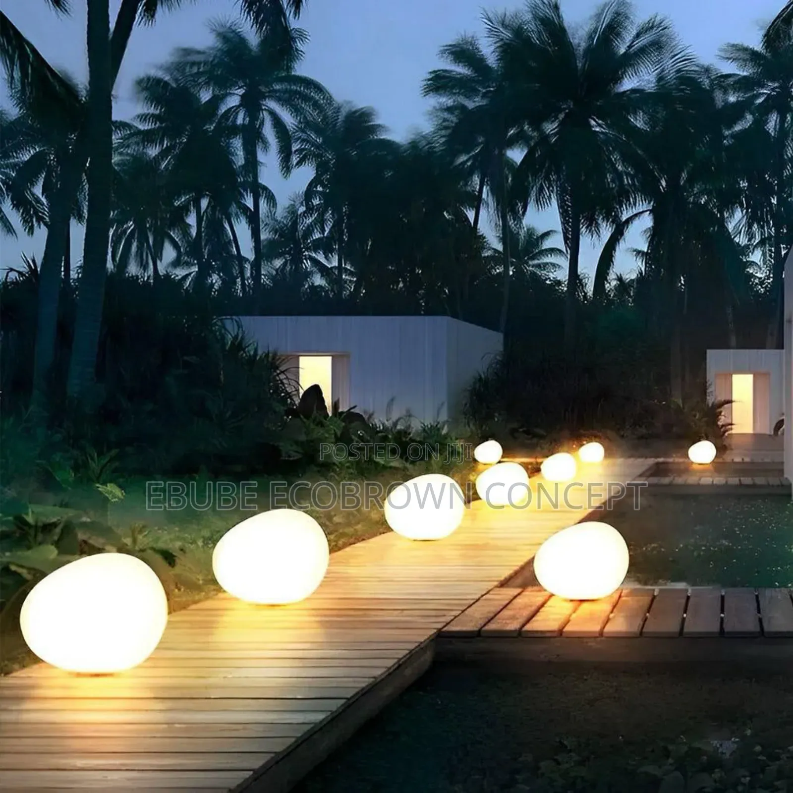 Modern Design Egg Shaped Indoor/Outdoor Lamp Light Available
