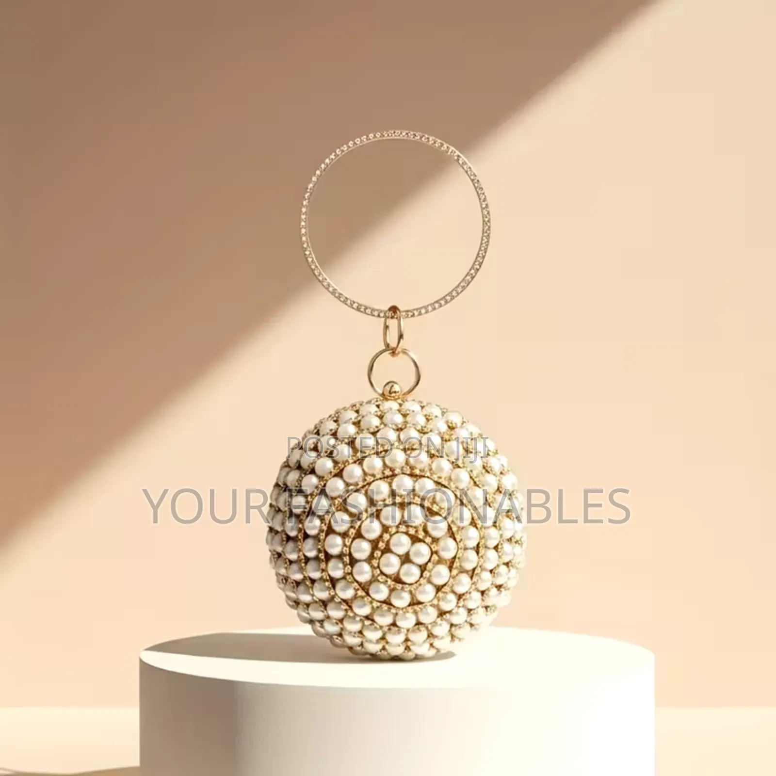 Gold Luxury Ball Purse