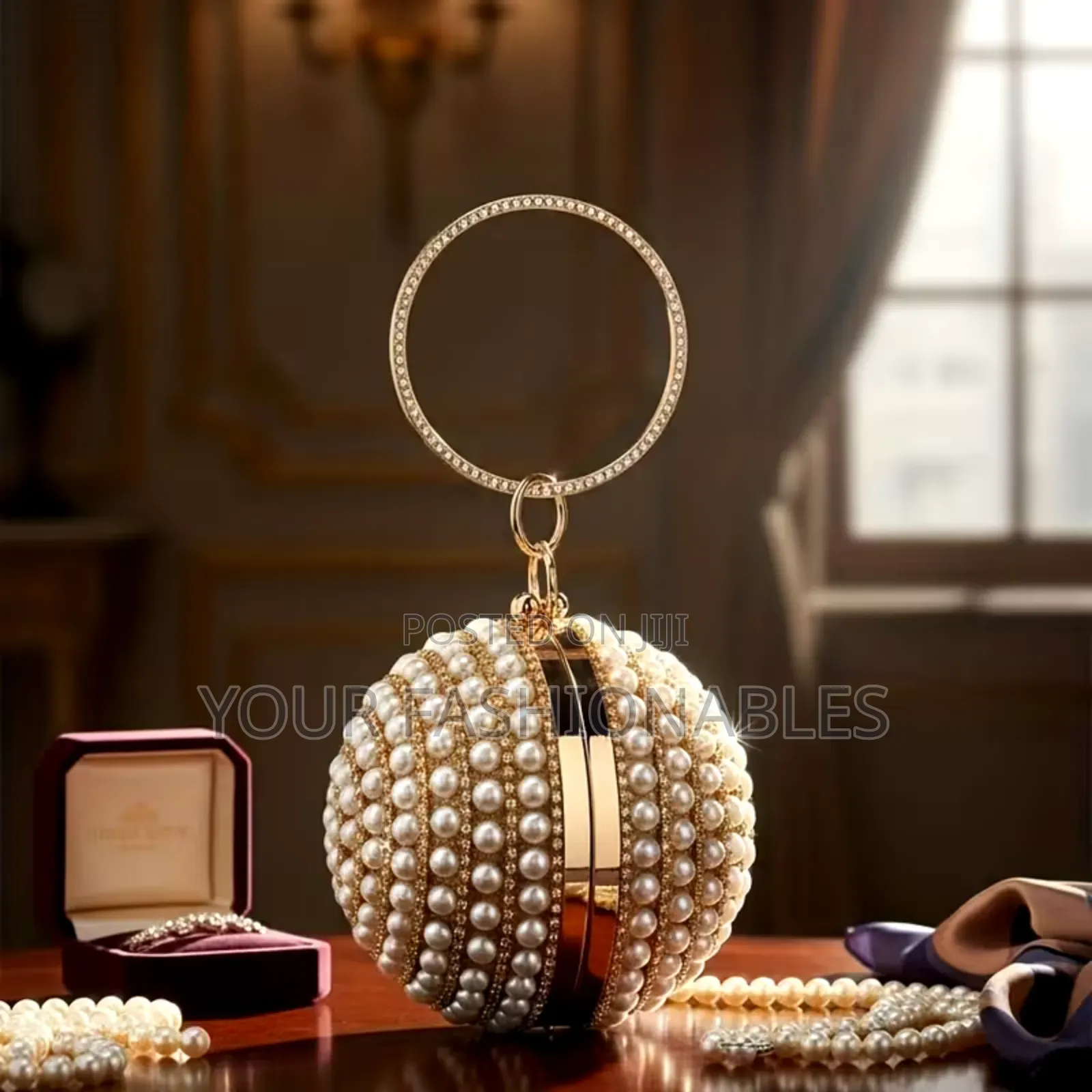 Gold Luxury Ball Purse