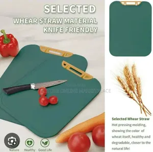 Chopping Board Is Crafted From A Wheat Straw Composite Material