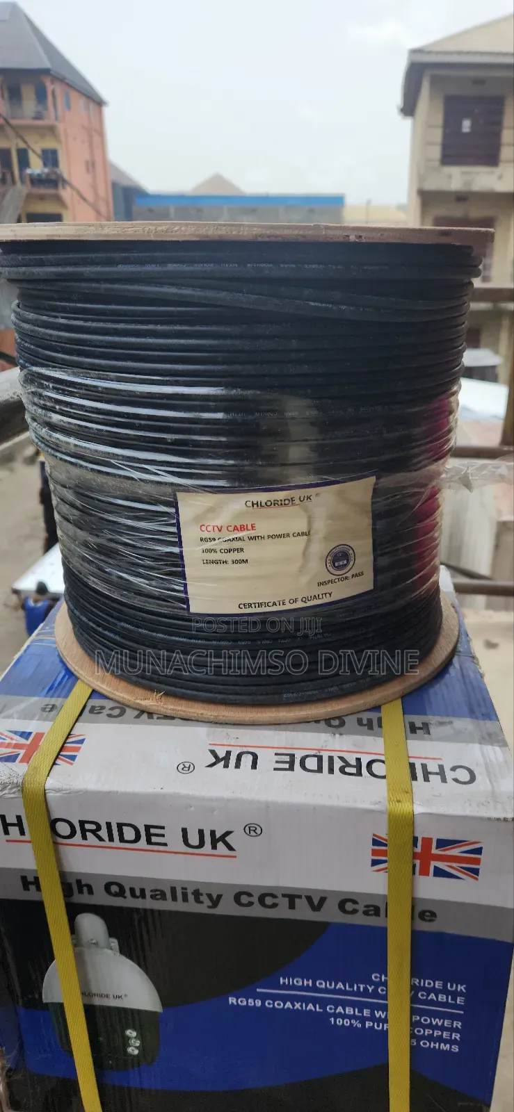 Chloride Uk Rg59 With Power Copper Cable