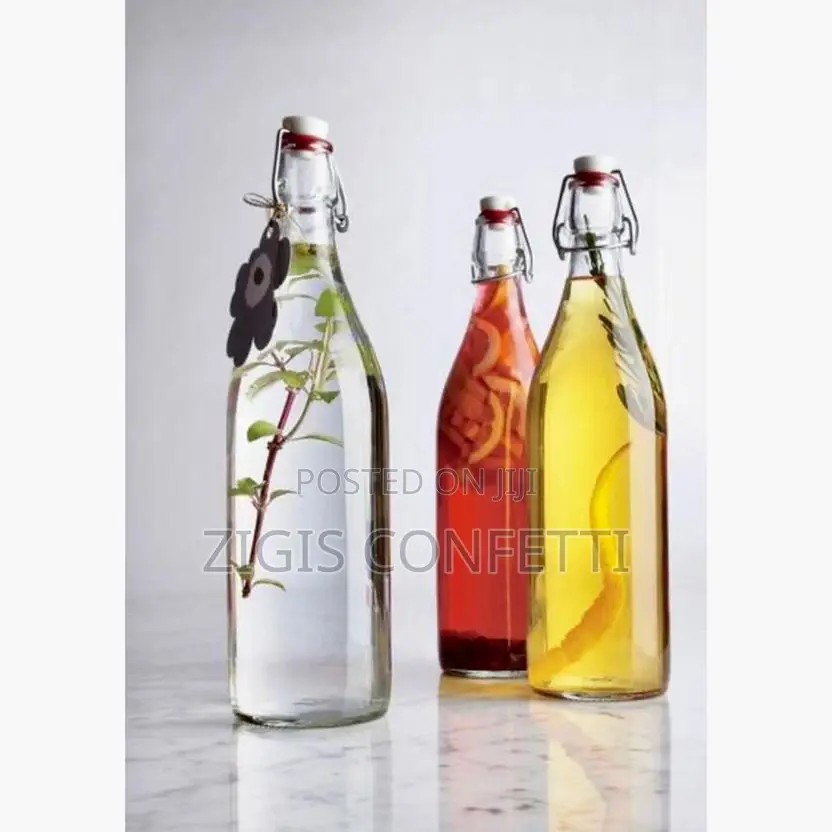 1000 Ml Swing Top Glass Bottle