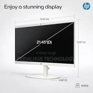 New Desktop Computer HP AiO 22 8GB Intel Core i3 SSD 512GB