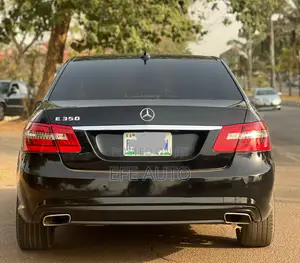 Mercedes-Benz E350 2012 Black