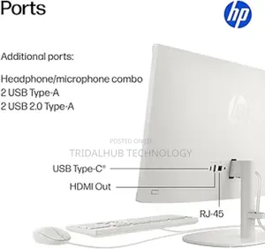 New Desktop Computer HP AiO 22 8GB Intel Pentium SSD 256GB