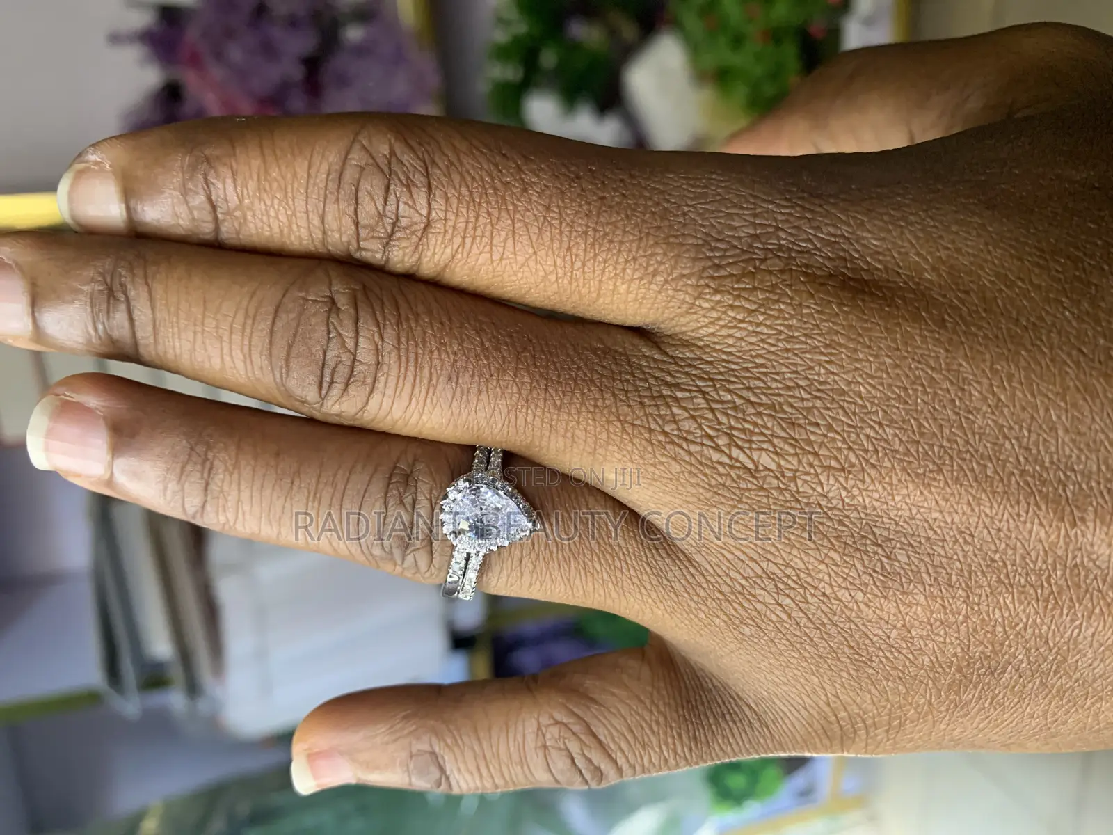 Women Zircon Wedding Ring