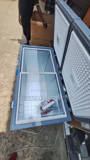 New Nexus Double Door Freezer 420l With Key Fast Cooling Warranty