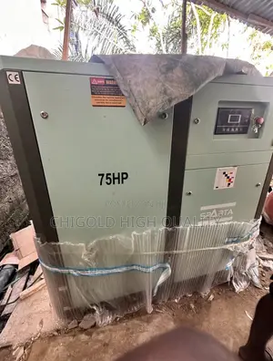 Screw Air Compressor 10bar 75hp High Quality Machine