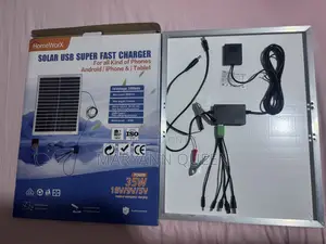 Homeworx 35w Solar Panel With Usb Super Fast Charger for All Kind Phon