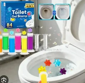 Toilet Flower Aromatic Cleaner Gel,Design To Clean Deodorize Toilet