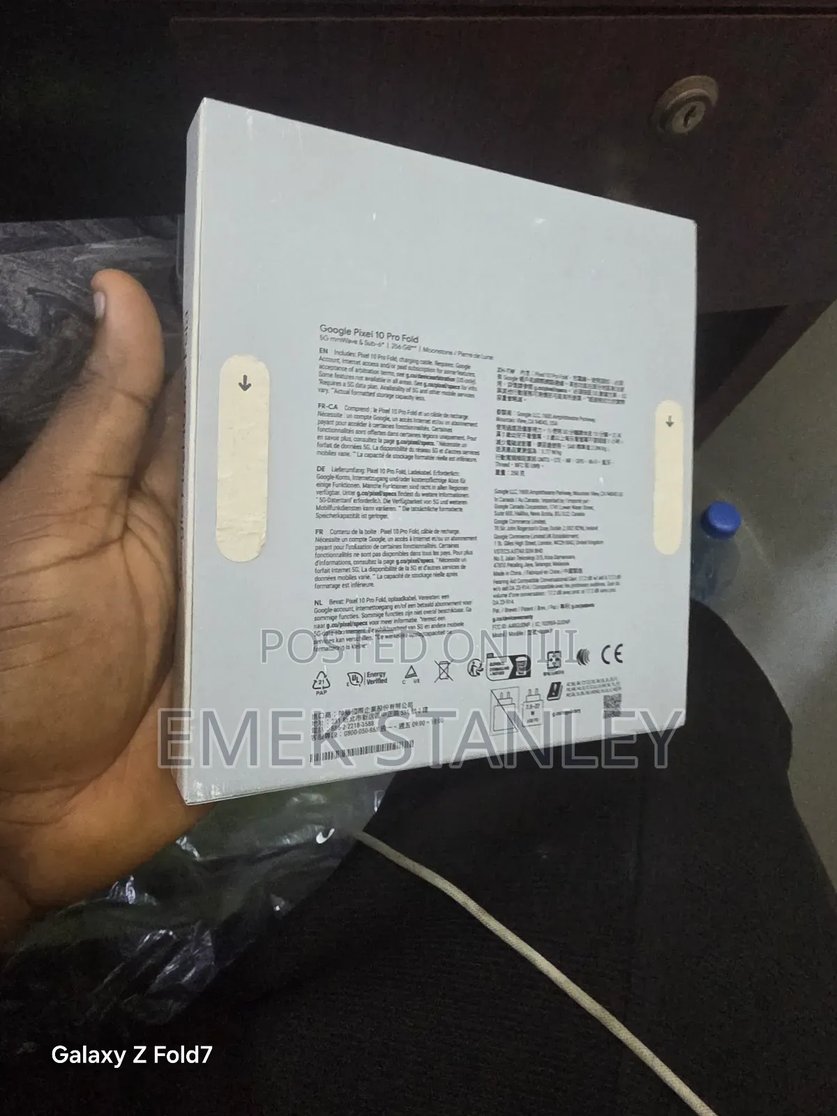 New Google Pixel 10 Pro Fold 256 GB Black