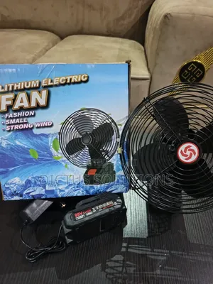 Rechargeable Ox Industrial Fan With Blade and I'mlithium Battery