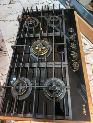 Original Image Made in Turkey Built-in 5 Burners Gas Cooker Hob Copper