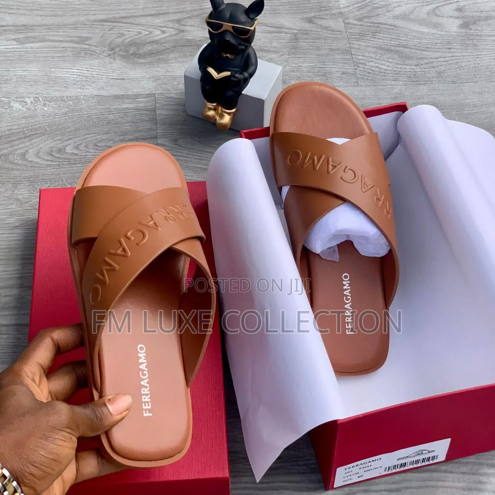 Quality Ferragamo Pam Slippers