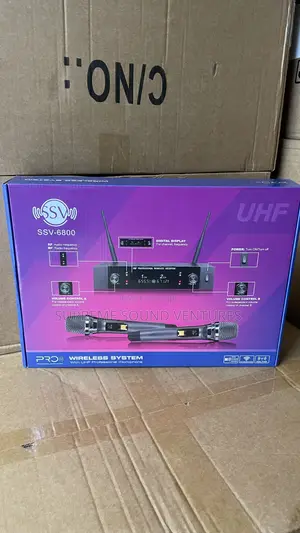 Ssv 6800 Dual Handheld Wireless Microphone