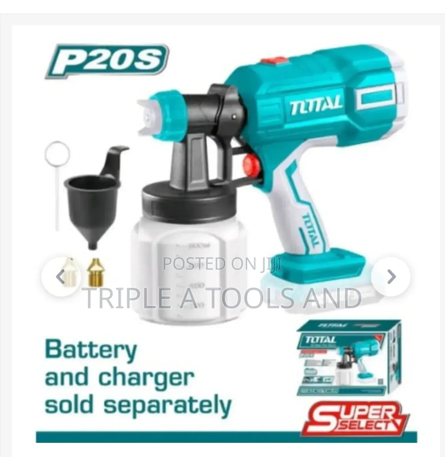6total Cordless Spray Gun - 20v Product Code: