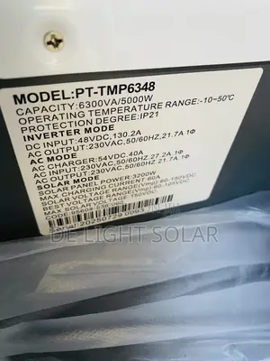 6.3kva 48v Pattern Hybrid Inverter