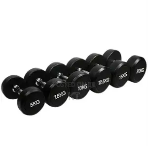 Brand New Round Dumbbells (All KGS Available) - Per Kg