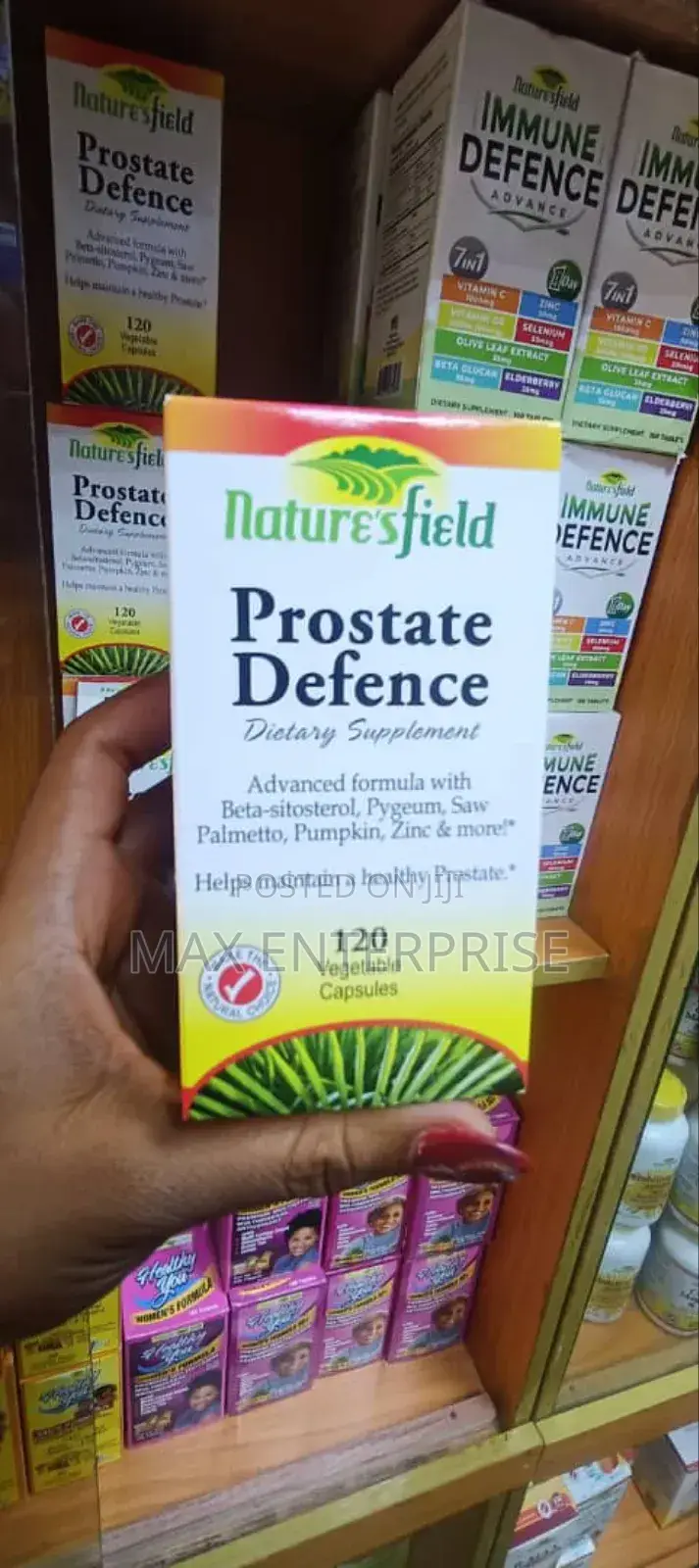 Nature's Field Prostrate Defense 500mg