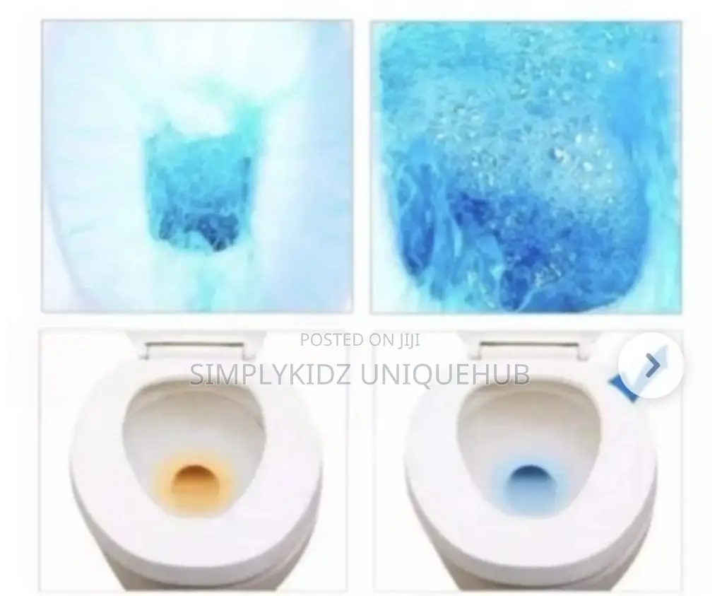 Blue Toilet Cleaner Tablets