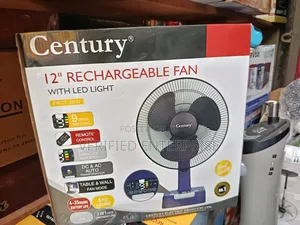 Rechargeable Table/ Wall Fan - 12"