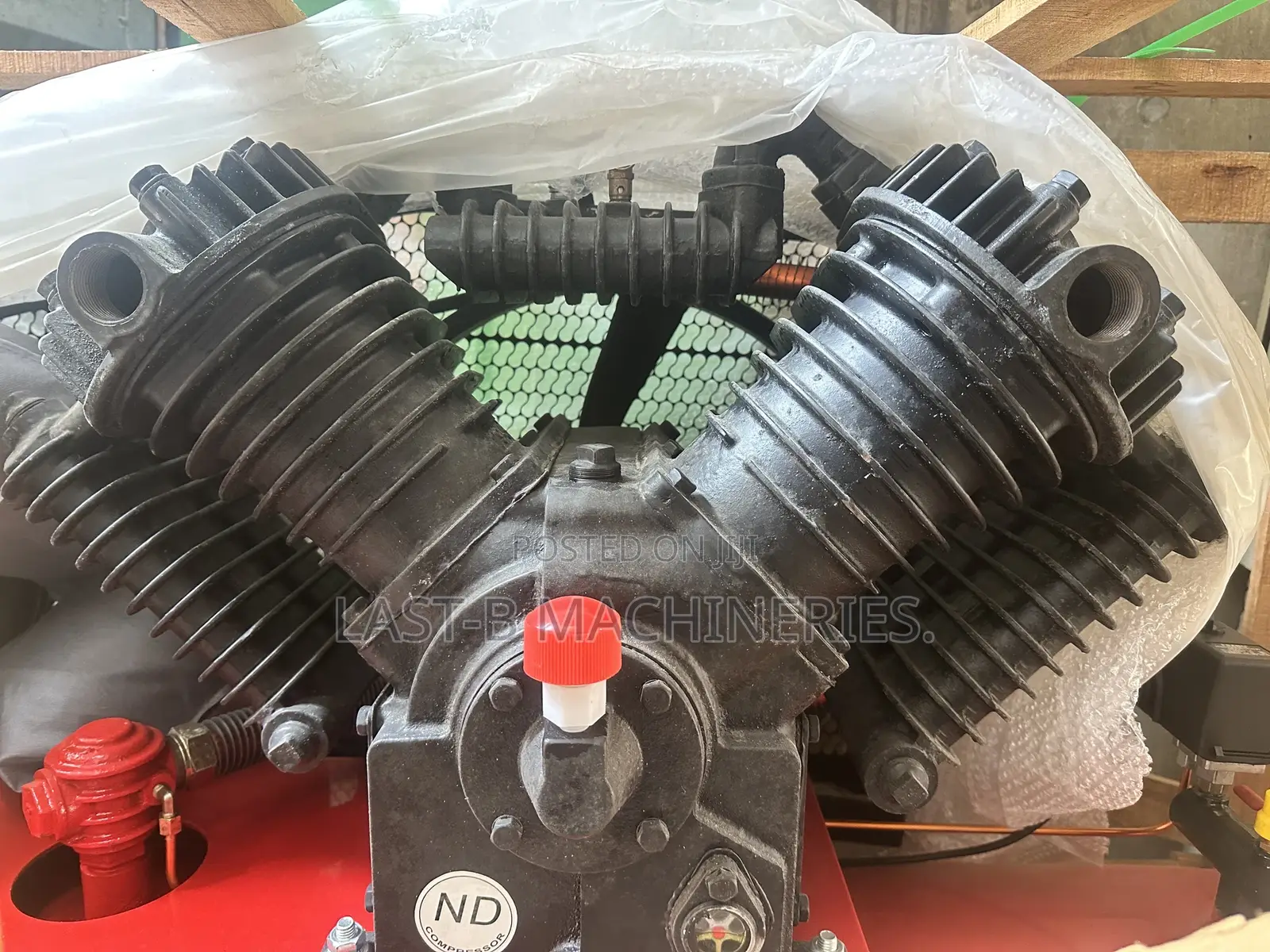 600l 10hp Air Compressor 12.5mpa