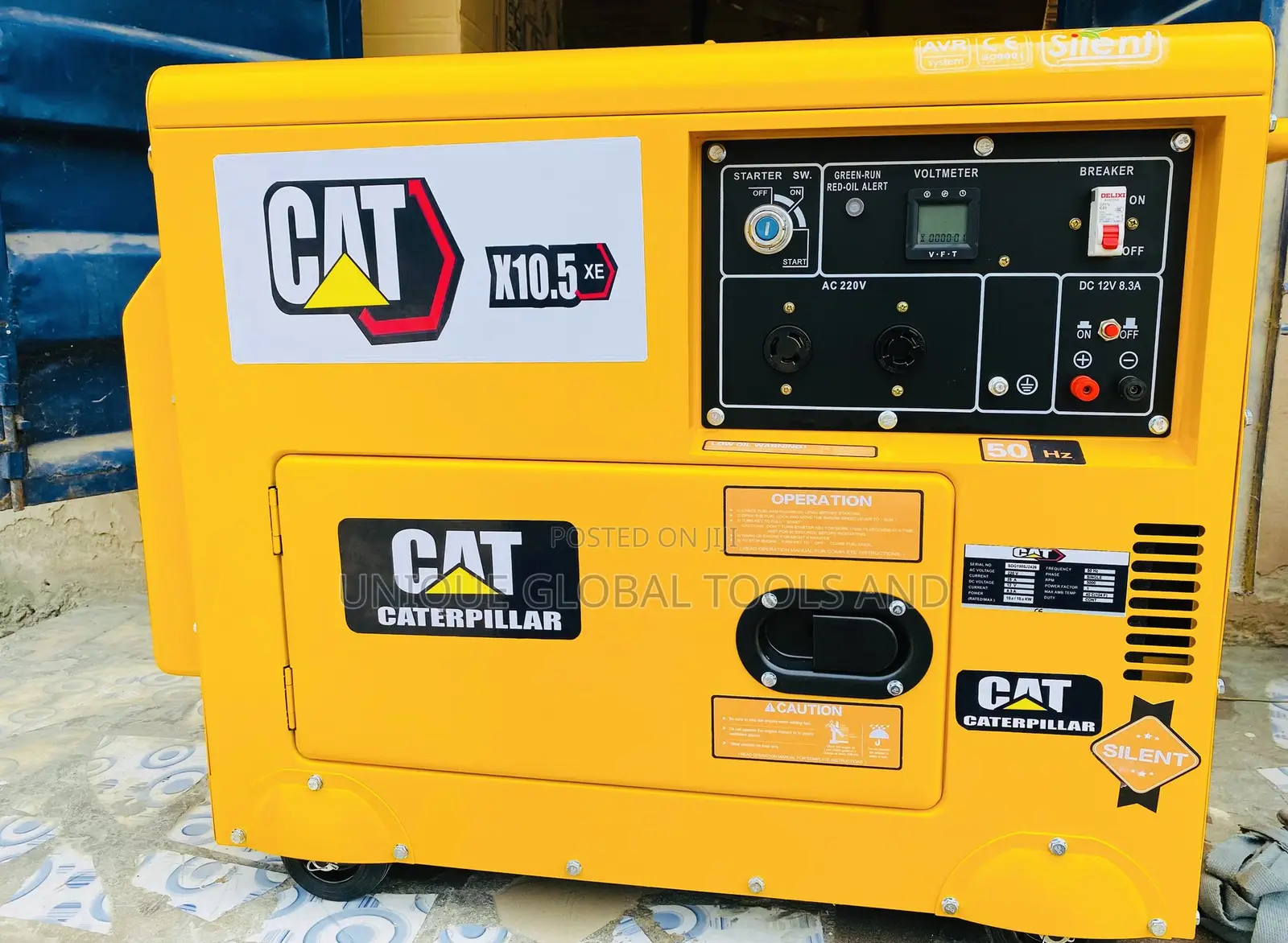 10kva Cat Soundproof Generator