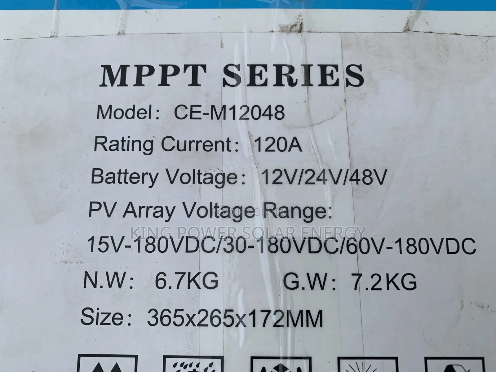 120a Cworth MPPT Solar Charger Controller