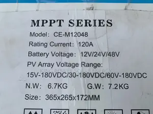 120a Cworth MPPT Solar Charger Controller