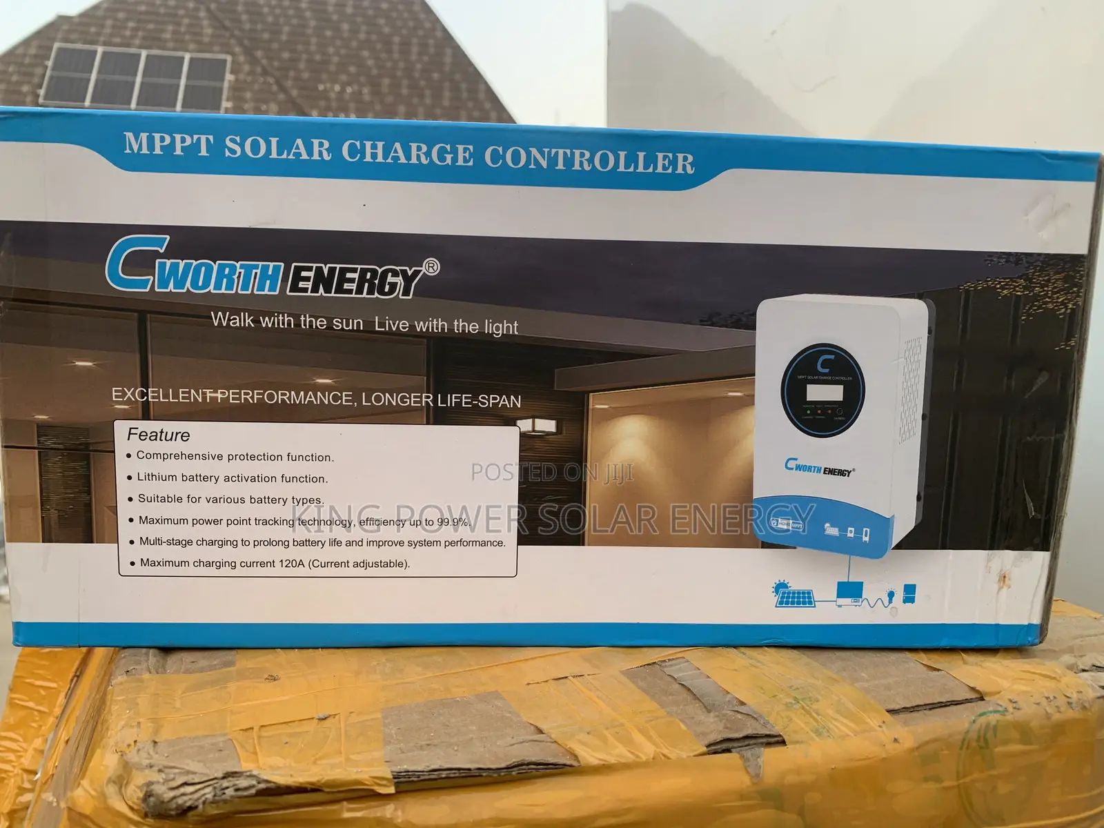 120a Cworth MPPT Solar Charge Controller