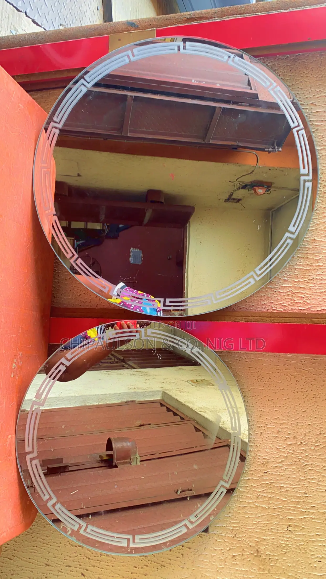 Aluminum Dressing Mirror