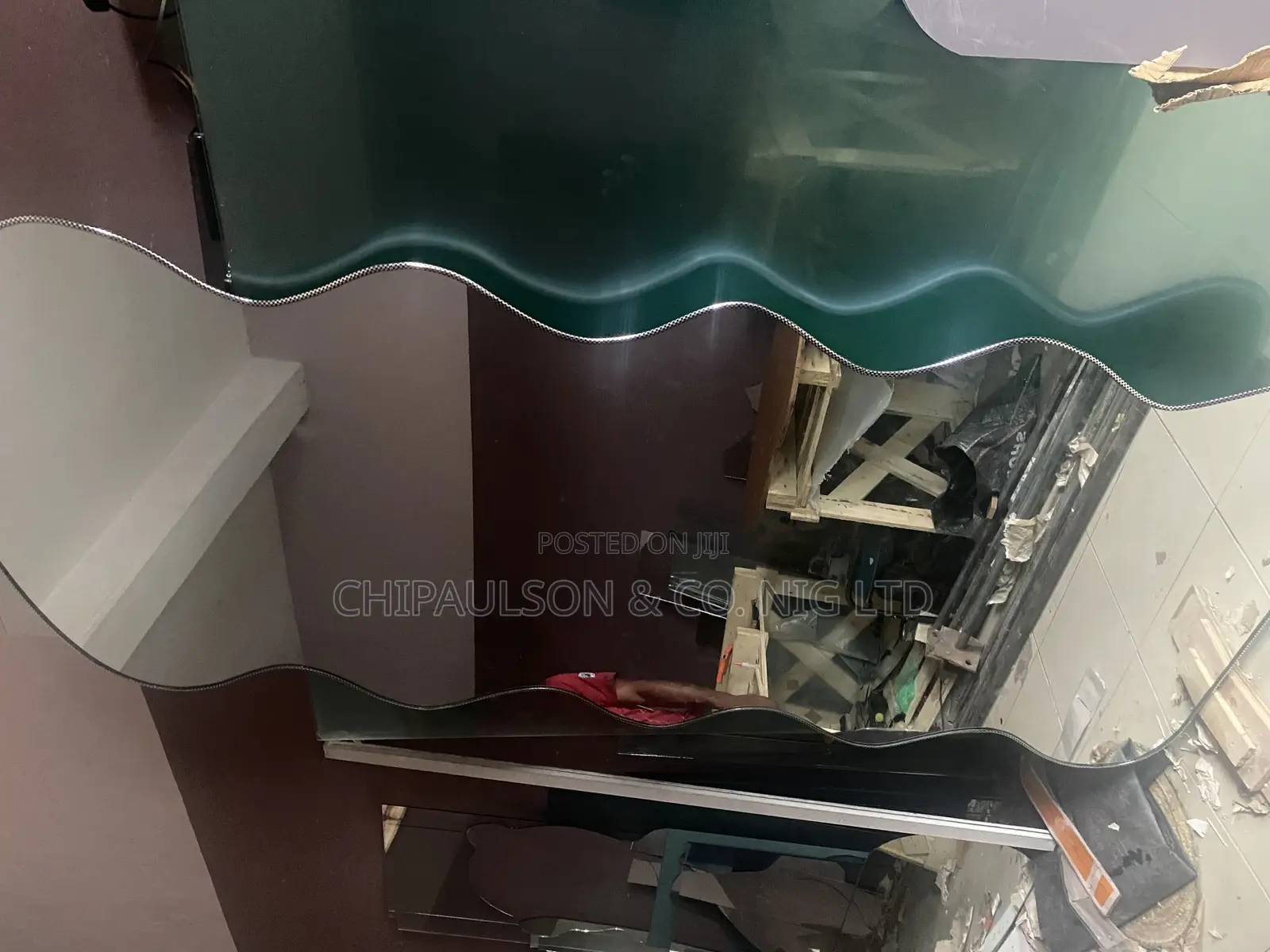 Aluminum Dressing Mirror