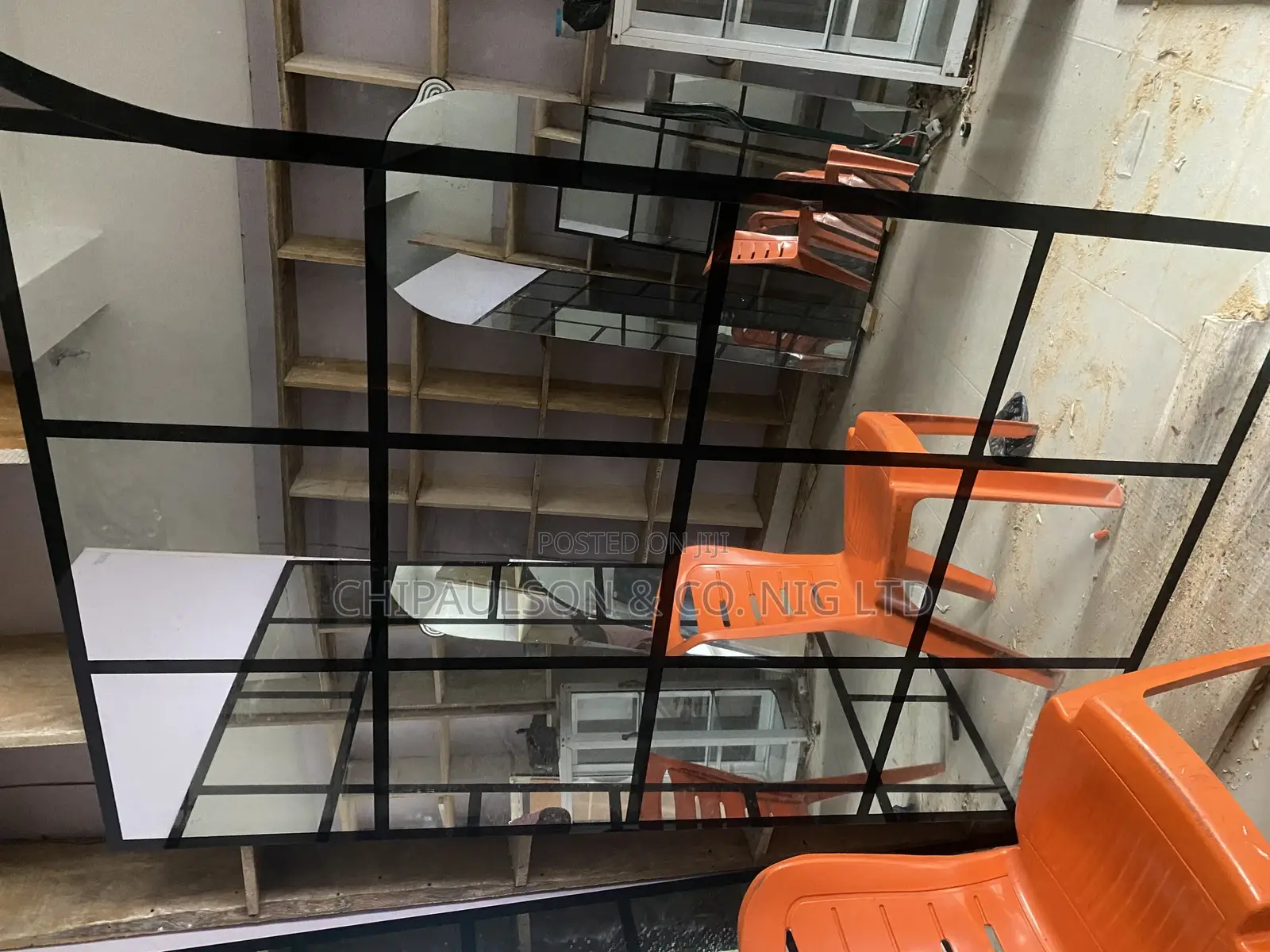 Aluminum Dressing Mirror