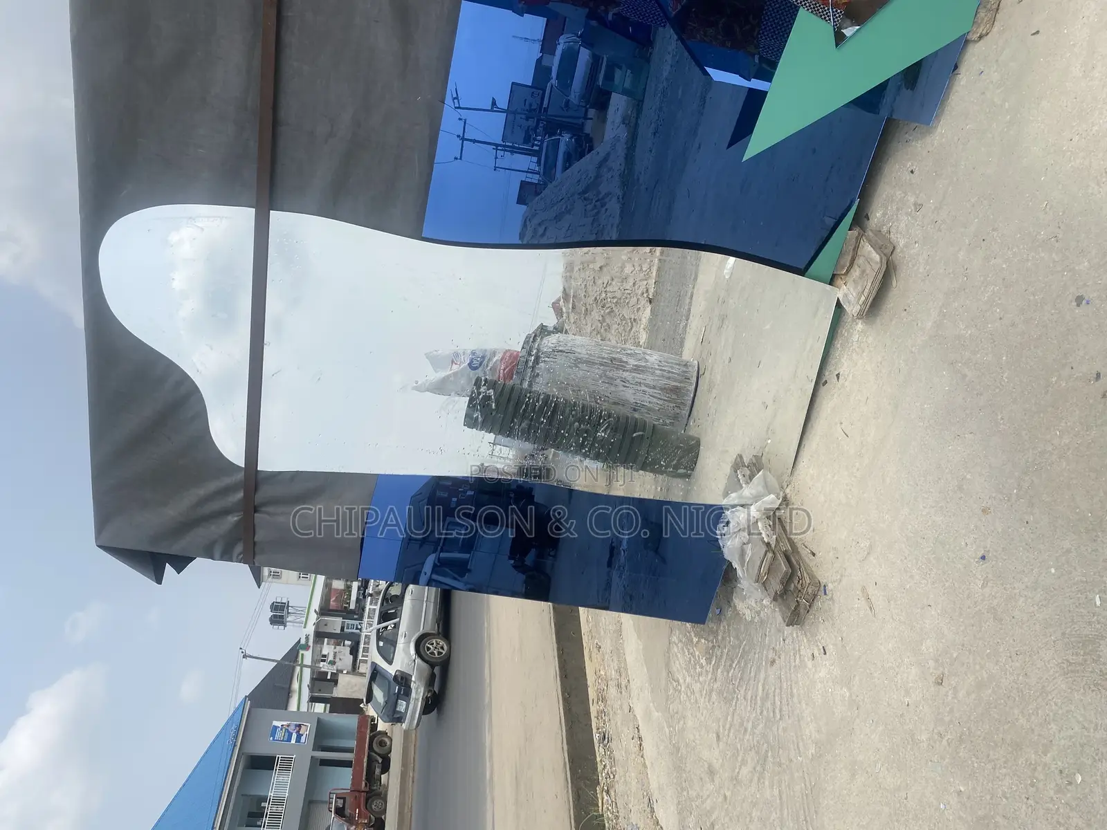 Aluminum Dressing Mirror