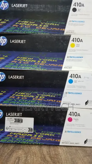 410a Color Cartridge Toner Genuine Hp