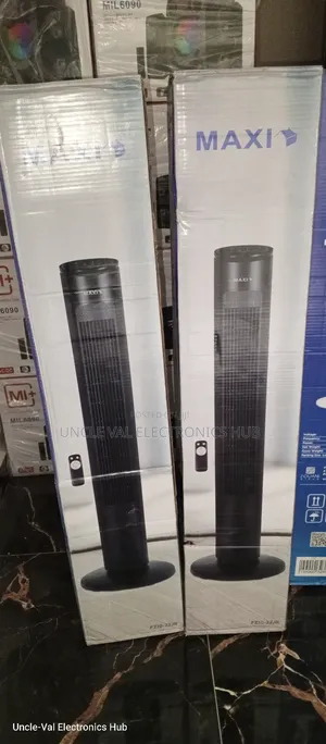 Maxi 40" Tower Fan (Black Color)