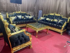 Luxury Royal Sofa+ Centre Table Set – Complete Living Room Furniture