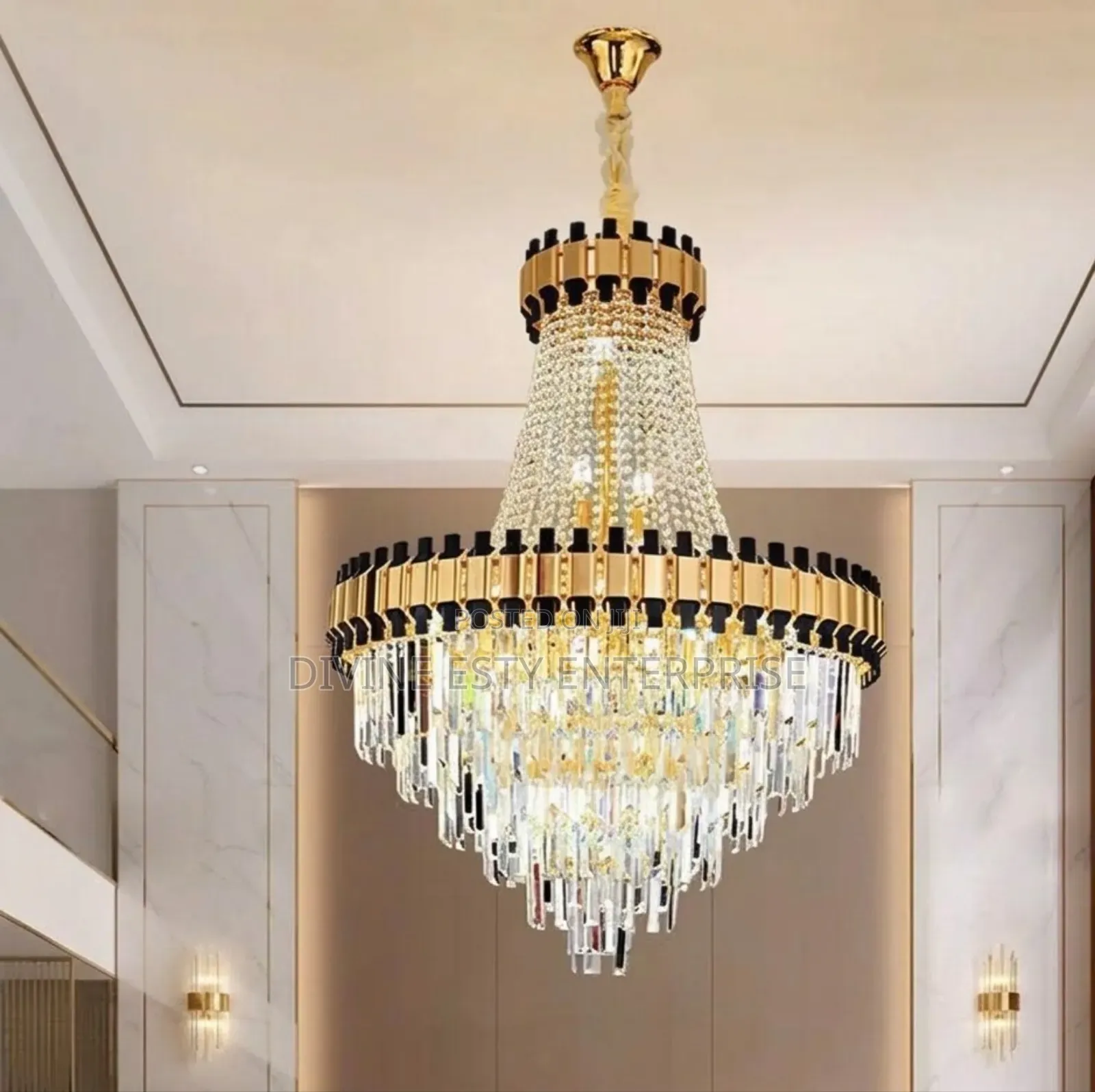 Glamour Crystal Chandelier