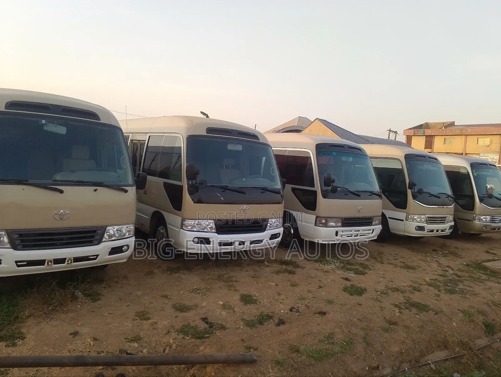 Toyota Coaster 2015 Gold