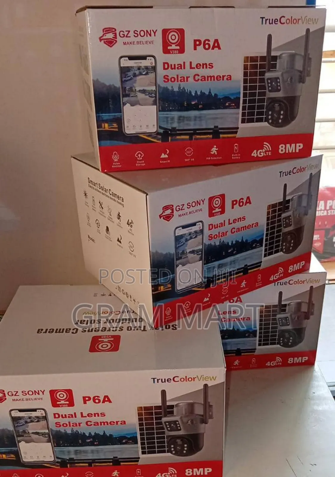 Solar CCTV Camera