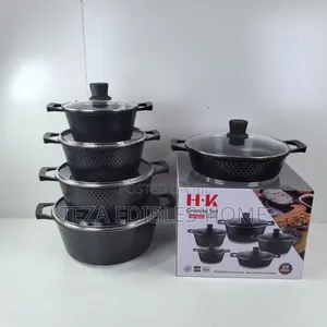 Hk Granite 10 Piece Pot Set