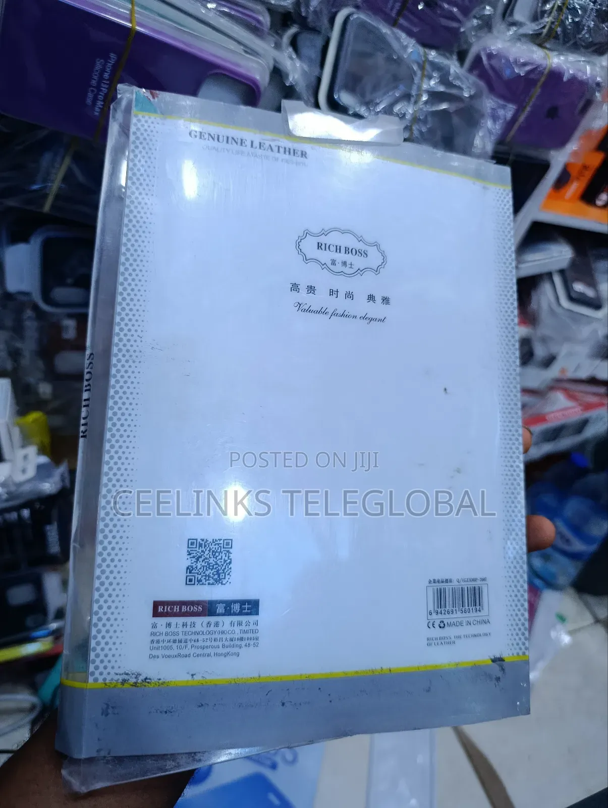 Original Rich Boss Leather Case For Samsung Tab S6 Lite