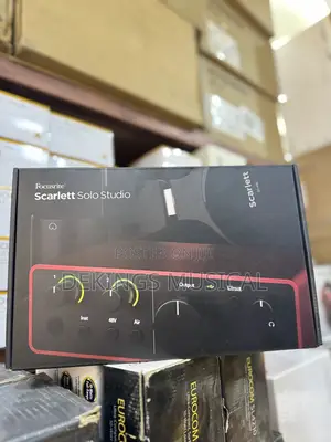 Focusrite Scarlett Solo Studio 4th Gen Recording Bundle