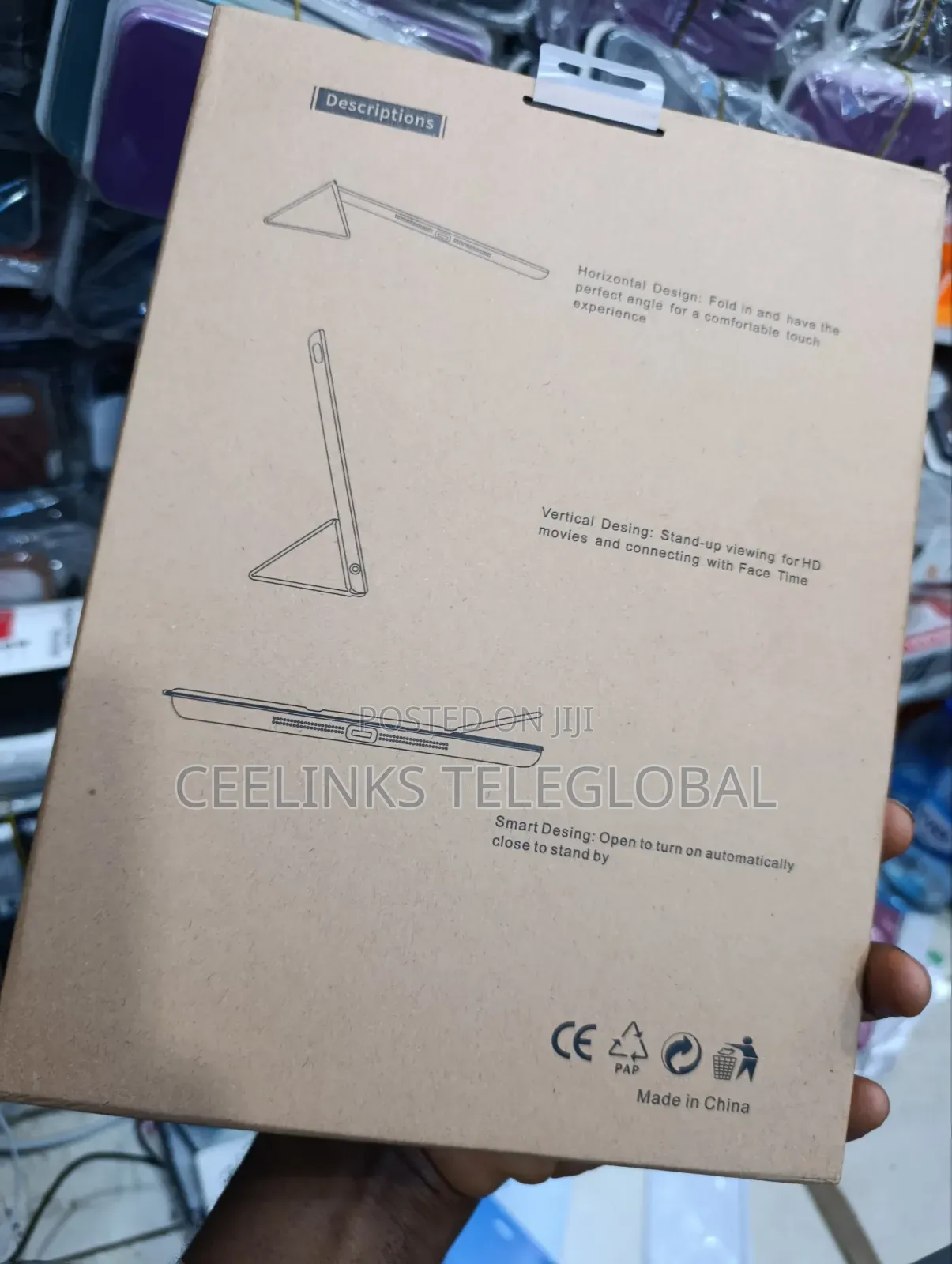 Original Leather Case For Samsung Tab A9+