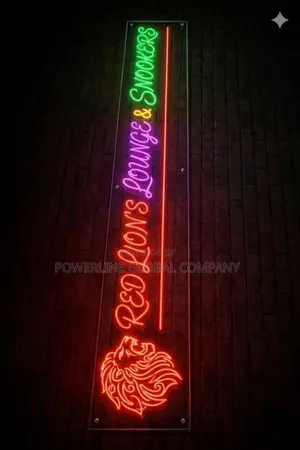 Signage Light Construction Light for Clubs/ Bars/ Restaurants/ Events