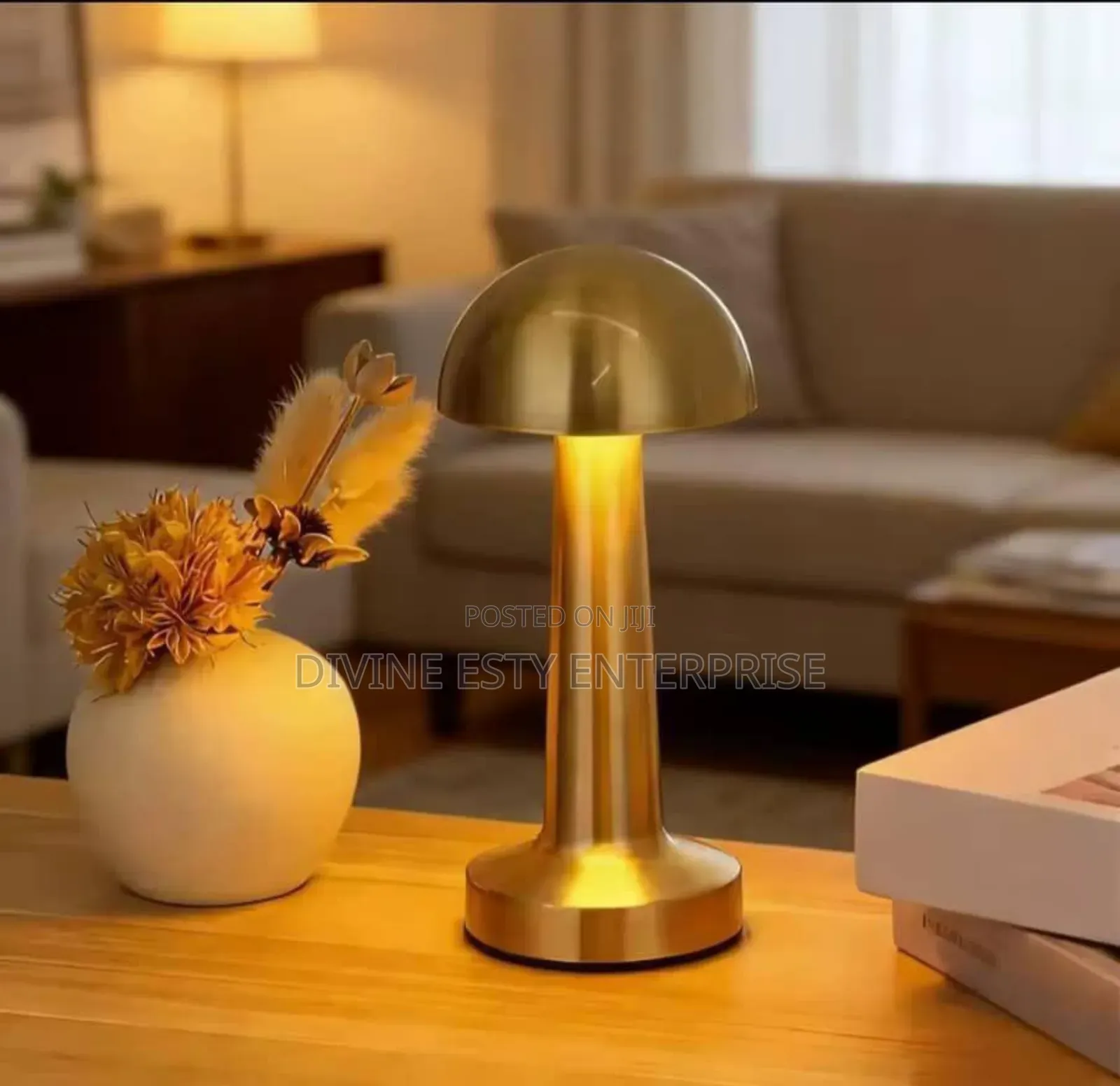Golden Glow Table Lamp