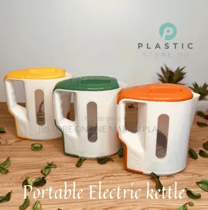 1-Litre Portable Plastic Electric Kettles