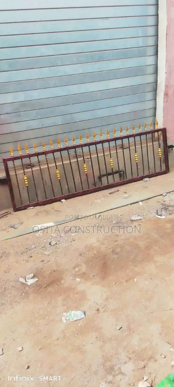 Simple Wrought Iron Fancy Rail
